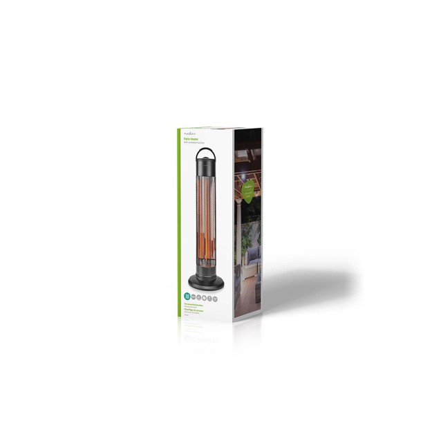 Επιδαπέδια ηλεκτρική θερμάστρα με carbon tube στήλη, 1200W.