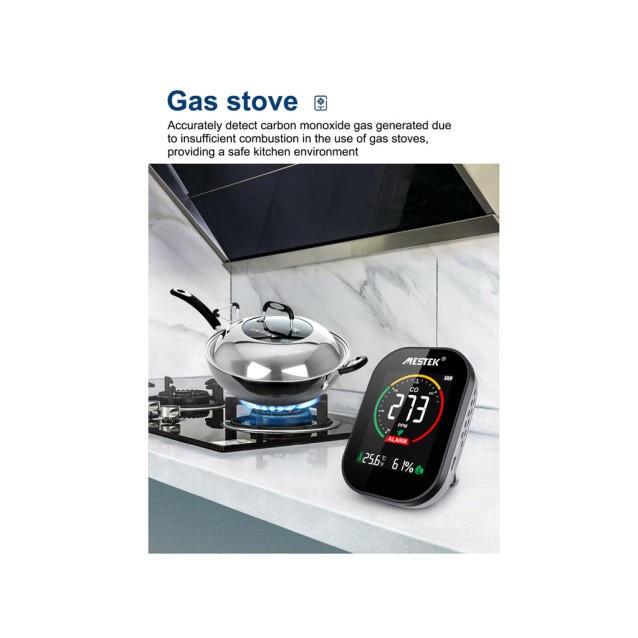 CO ΜΕΤΡΗΣΗ ΘΕΡΜΟΚΡΑΣΙΑΣ , ΥΓΡΑΣΙΑΣ & ΑΝΙΧΝΕΥΣΗ ΜΟΝΟΞΕΙΔΙΟΥ ΤΟΥ ΑΝΘΡΑΚΑ MESTEK