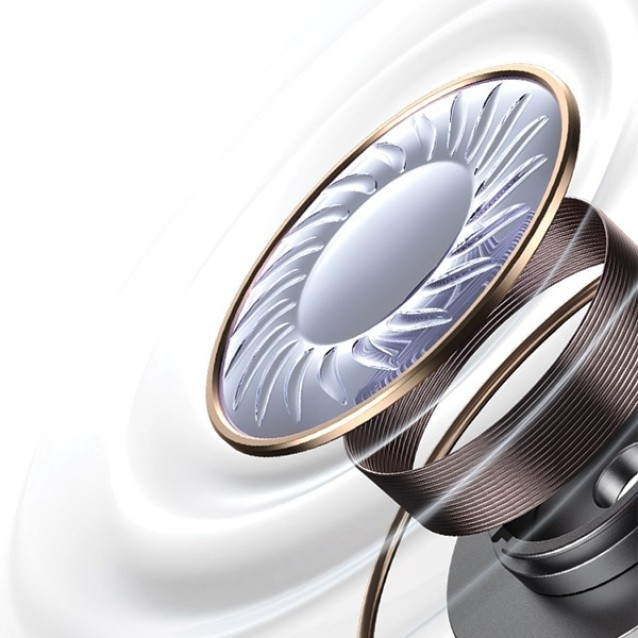 USAMS earphones με θήκη φόρτισης US-XD19, TWS, ENC, Φ13mm, μαύρα