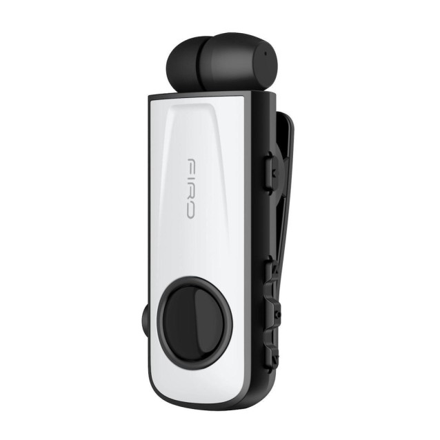 FIRO H17 BUSINESS BLUETOOTH RETRACTABLE EARPHONE ΜΕ ΟΘΟΝΗ, ΛΕΥΚΟ