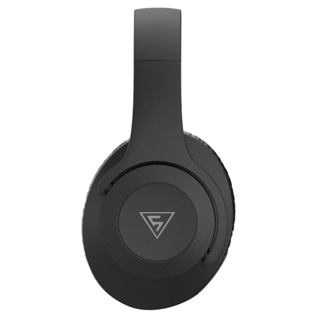 DOQAUS headphones DESIGN 2, ασύρματα & ενσύρματα, Φ40mm, 600mAh, μαύρα