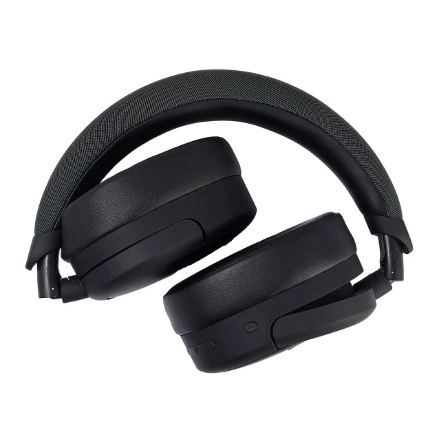 POWERTECH headphones PT-1462, ενσύρματα & ασύρματα, ANC & ENC, 40mm, 300mAh, μαύρα