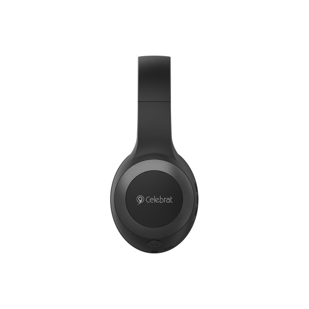 CELEBRAT headphones με μικρόφωνο A23-ΒΚ, bluetooth, 40mm, μαύρο