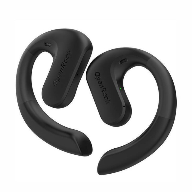 OPENROCKS earphones με θήκη φόρτισης OpenRock S, Open Wearable Stereo, ANC, μαύρο, by OneOdio