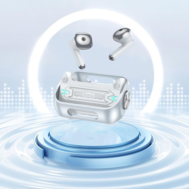 HOCO EW55 ΑΚΟΥΣΤΙΚΑ BLUETOOTH TRENDY TWS, GAMING, ΑΣΗΜΙ