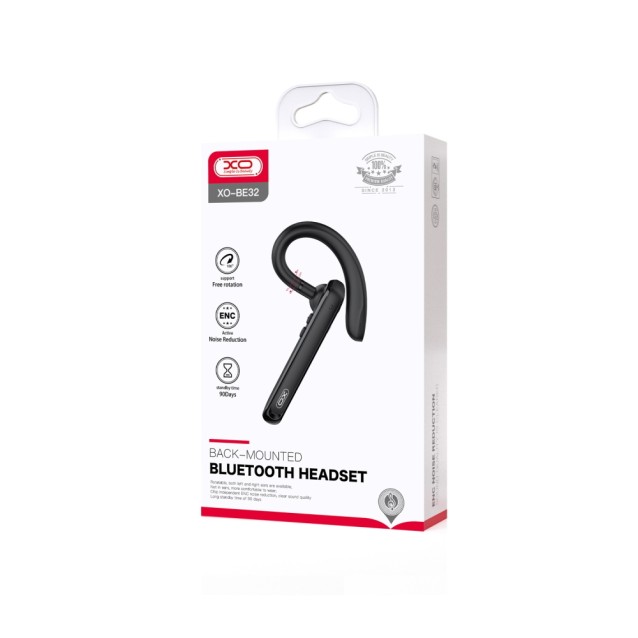 XO BE32 ΑΚΟΥΣΤΙΚΟ BLUETOOTH, ENC, ΜΑΥΡΟ