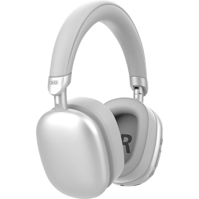 XO BE55 SILVER COLOR Ασύρματα Over-Ear ακουστικά με τεχνολογία ακύρωσης θορύβου (ANC), σε ασημί χρώμα