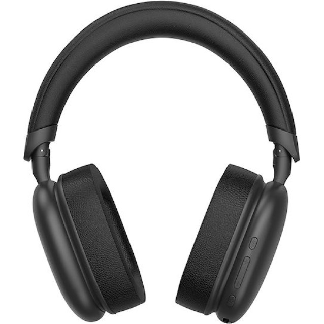 XO BE55 BLACK COLOR Ασύρματα Over-Ear ακουστικά με τεχνολογία ακύρωσης θορύβου (ANC), σε μαύρο χρώμα