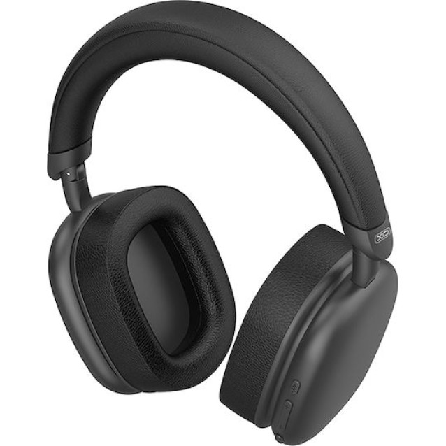 XO BE55 BLACK COLOR Ασύρματα Over-Ear ακουστικά με τεχνολογία ακύρωσης θορύβου (ANC), σε μαύρο χρώμα