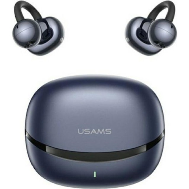 USAMS earphones με θήκη φόρτισης Echo R03, OWS, Φ11mm, 40/300mAh, μπλε USAMS earphones με θήκη φόρτισης Echo R03, OWS, Φ11mm, 40/300mAh, μπλε