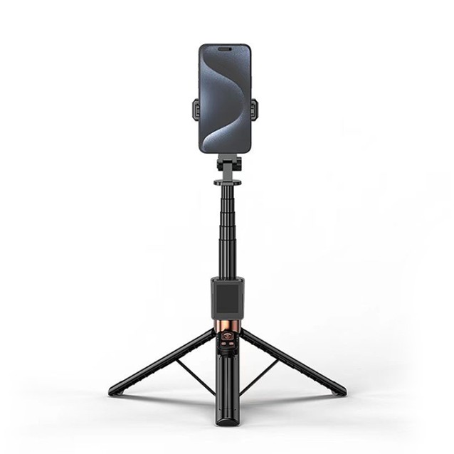 XO SS23 Bluetooth selfie stick με τηλεχειριστήριο και αποσπώμενα ring lights