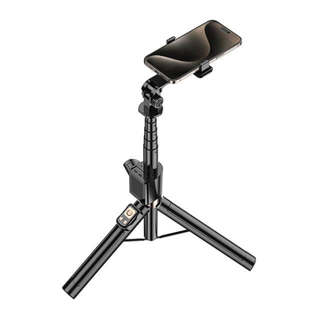 XO SS23 Bluetooth selfie stick με τηλεχειριστήριο και αποσπώμενα ring lights