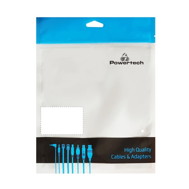 POWERTECH μικρόφωνο CAB-UC048 με ενσωματωμένο clip-on, USB-C, 1.5m μαύρο