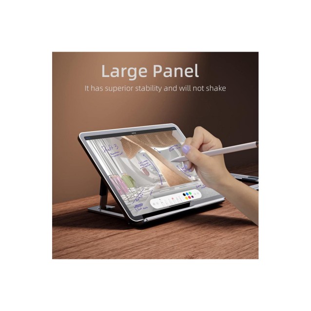 Μεταλλική βάση για tablet CT-PS02-AG, 7-12.9", ρυθμιζόμενο ύψος, γκρι