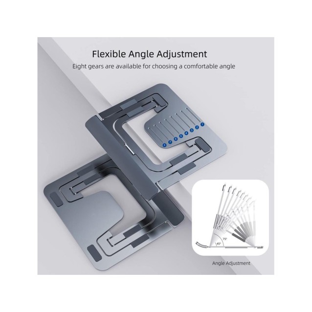 Μεταλλική βάση για tablet CT-PS02-AG, 7-12.9", ρυθμιζόμενο ύψος, γκρι