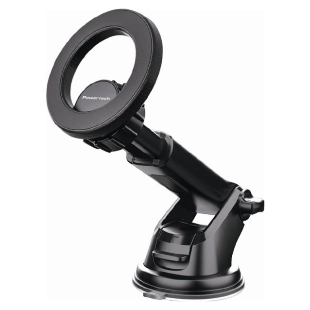 POWERTECH βάση smartphone αυτοκινήτου PT-1550 για ταμπλό, μαγνητική, μαύρη