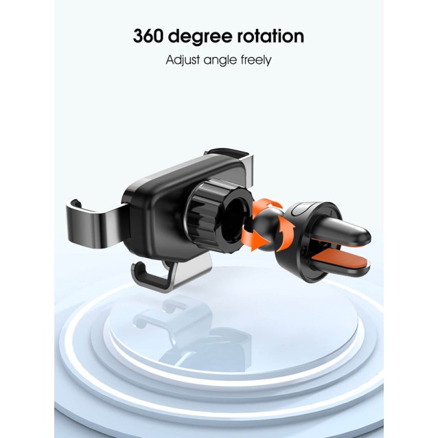 LDNIO βάση smartphone αυτοκινήτου MG13 για αεραγωγούς, μαύρη