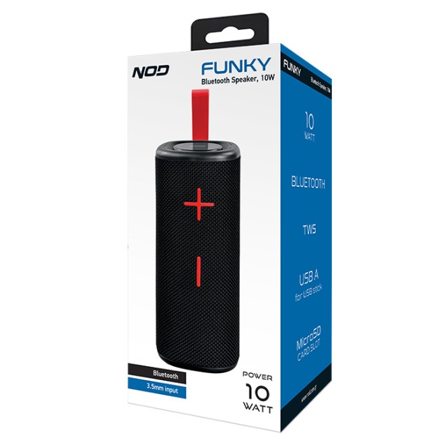 NOD FUNKY Φορητό bluetooth ηχείο, 10W