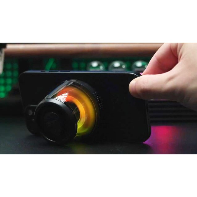 XO F62 MINI ΜΑΓΝΗΤΙΚΟ ΗΧΕΙΟ BLUETOOTH ΜΕ ΠΟΛΥΧΡΩΜΑ LED, 5W, ΜΑΥΡΟ