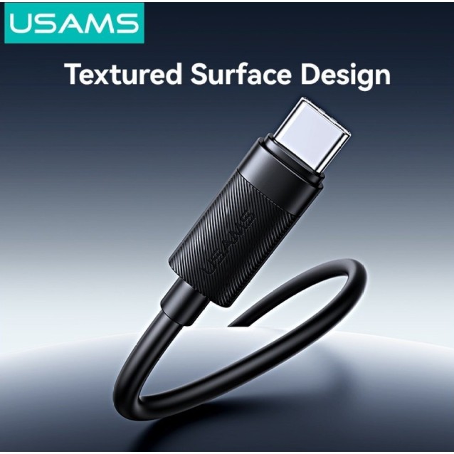 USAMS καλώδιο USB-C σε USB SJ777, 3A, 480Mbps, 1m, μαύρο