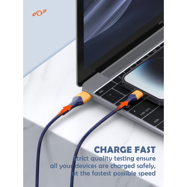 LDNIO καλώδιο Lightning σε USB LS802, 30W, 2m, λευκό
