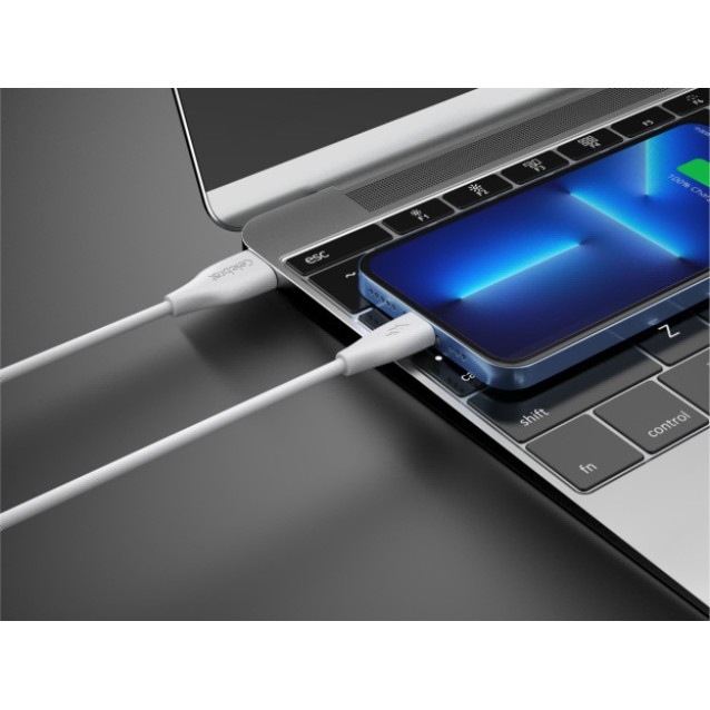 CELEBRAT καλώδιο Lightning σε USB CB-31, 15W, 480Mbps, 1m, λευκό