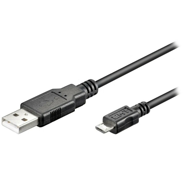 GOOBAY καλώδιο USB 2.0 σε Micro USB 93181, 1.8m, μαύρο