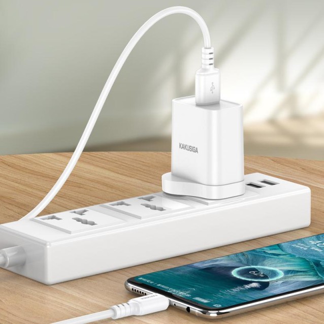 KAKUSIGA καλώδιο micro USB σε USB KSC-982, 15W, 480Mbps, 1m, μαύρο