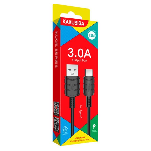 KAKUSIGA καλώδιο USB-C σε USB KSC-710, 15W, 480Mbps, 1.2m, μαύρο