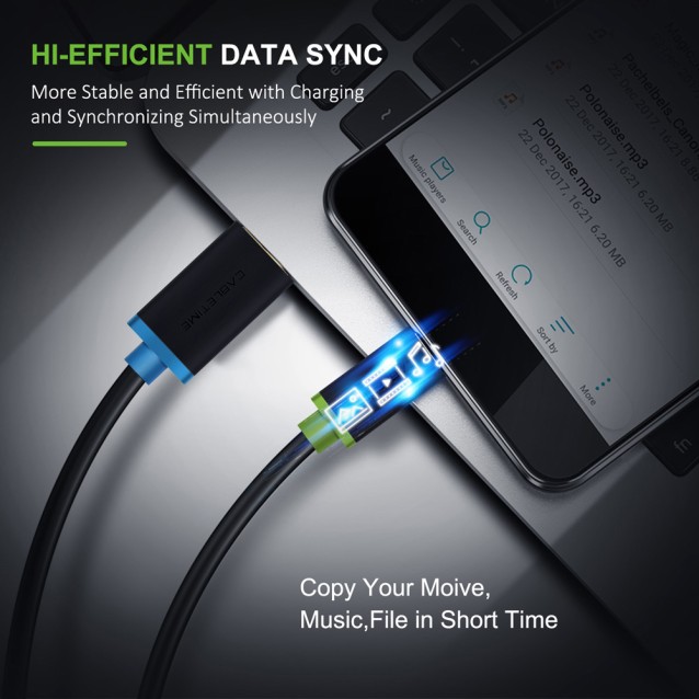 CABLETIME καλώδιο USB-C σε USB CT-C160-U33-CMAMG, 3A, 5Gbps, 3m, μαύρο