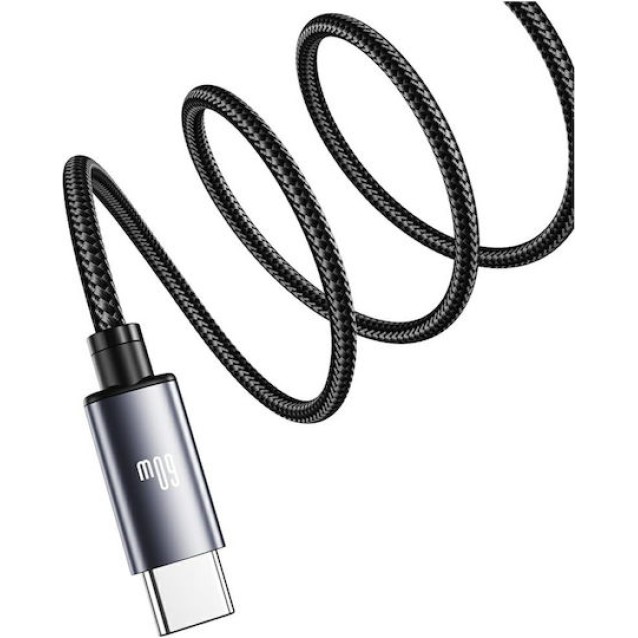 USAMS καλώδιο USB-C SJ769, 60W, 480Mbps, 1m, μαύρο