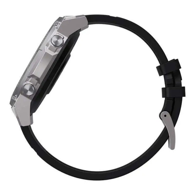 ZEBLAZE smartwatch Vibe 7 Pro, heart rate, 1.43" AMOLED, 3 ATM, ασημί