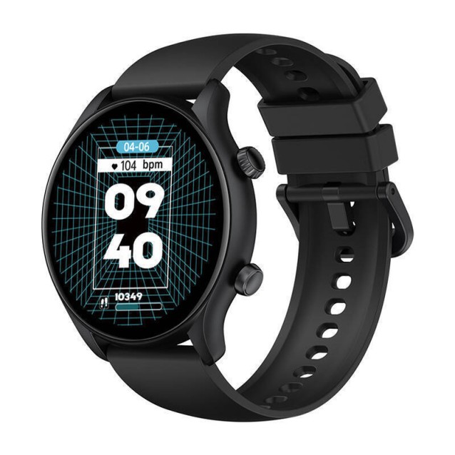 ZEBLAZE smartwatch Btalk 3 Plus, heart rate, 1.39" IPS, μαύρο