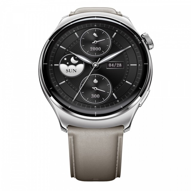 MIBRO smartwatch Lite 3 Pro με 2x λουράκια, heart rate, 1.32" AMOLED, GPS, 5 ATM, γκρι/καφέ