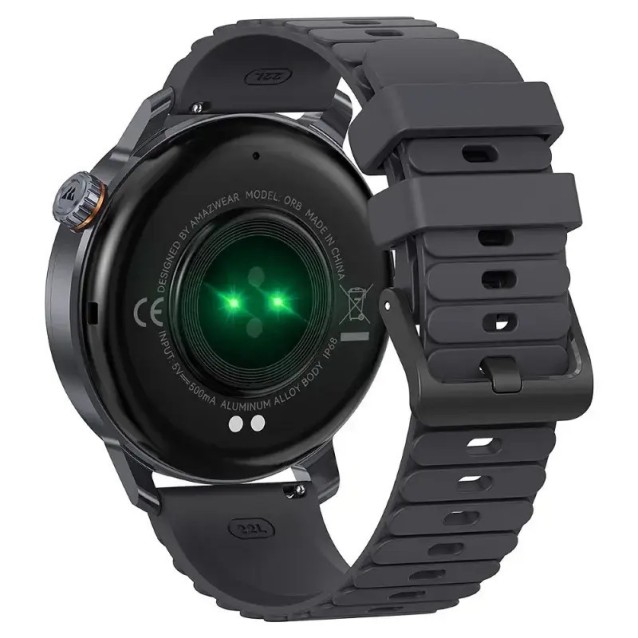 KOSPET smartwatch Orb, heart rate, 1.43" AMOLED, IP68, μαύρο