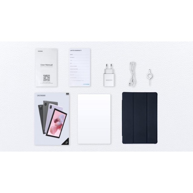 DOOGEE tablet U9, 10.1", 3/64GB, Android 13, 5060mAh, γκρι