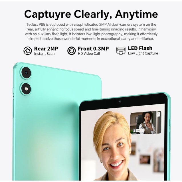 TECLAST tablet P85 2025, 8", 3/64GB, Android 15, 5000mAh, μπλε
