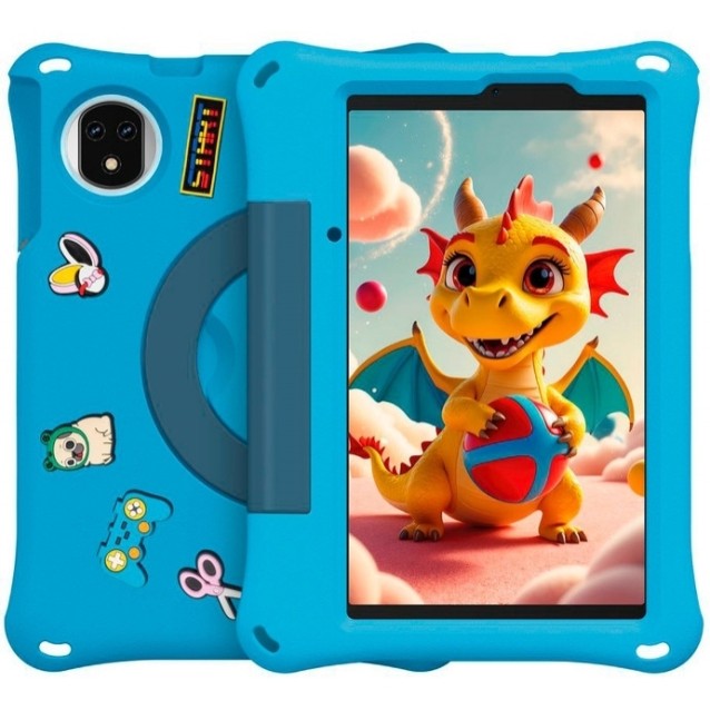 ULEFONE tablet Tab A9 Pro Kids, 8.68", 4/128GB, 4G, Android 15, 5040mAh, μπλε