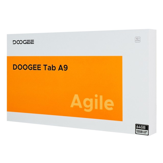 DOOGEE tablet Tab A9, 10.1", 3/64GB, Android 15, 6580mAh, μαύρο