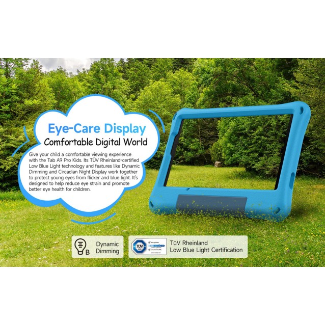 ULEFONE tablet Tab A9 Pro Kids, 8.68", 4/128GB, 4G, Android 15, 5040mAh, μπλε