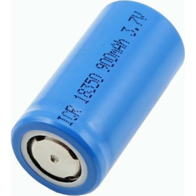 0214 Επαναφορτιζόμενη μπαταρία ICR18350 Li-ion 3.7V, 900mAh