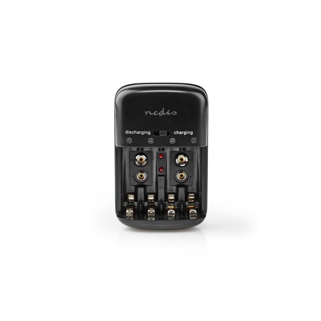 Φορτιστής για μπαταρίες NiCd και Ni-MH AA / AAA / 9V.