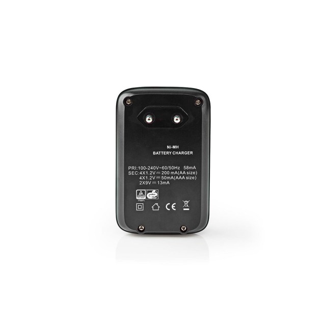 Φορτιστής για μπαταρίες NiCd και Ni-MH AA / AAA / 9V.