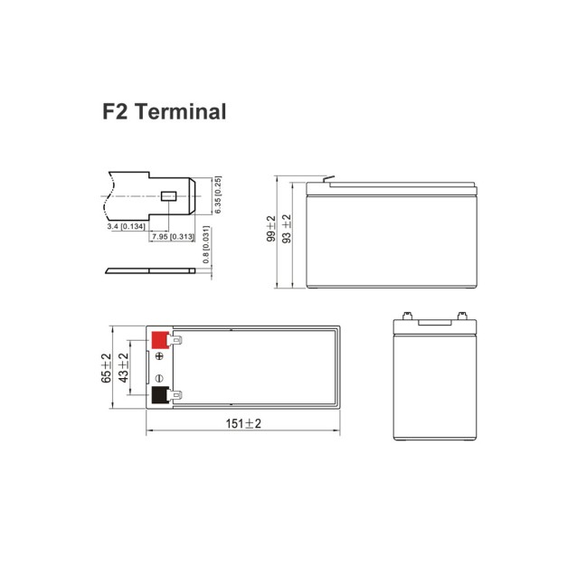 Μπαταρία μολύβδου 12V 9Ah