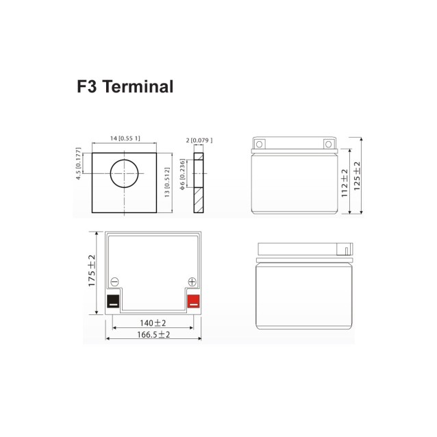 Μπαταρία μολύβδου ULTRACELL 12V 26Ah.