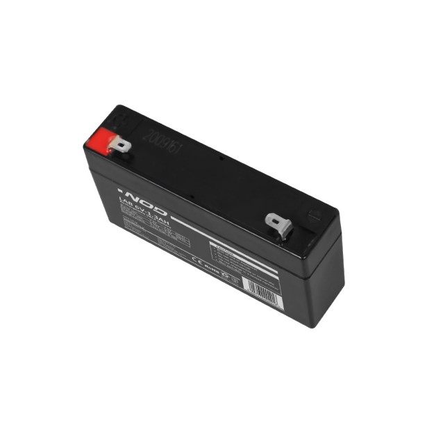 Μπαταρία μολύβδου NOD 6V-1.3AH.