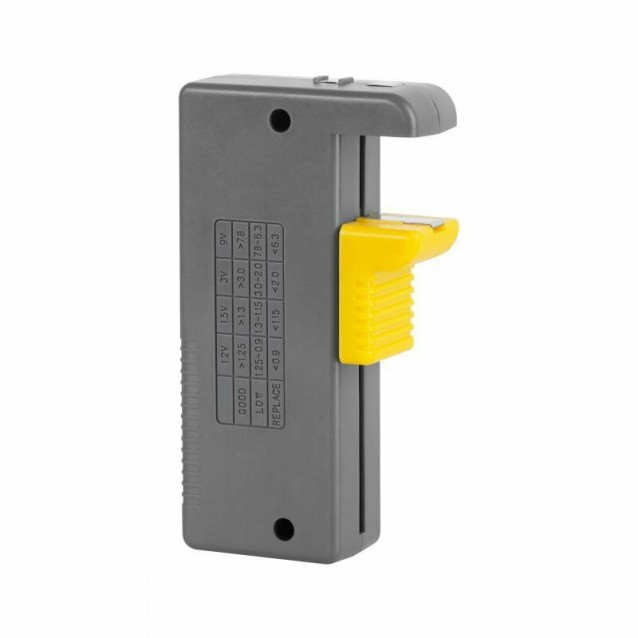 Rebel RB-168D Ψηφιακό Battery Tester με Πτυσσόμενη Υποδοχή