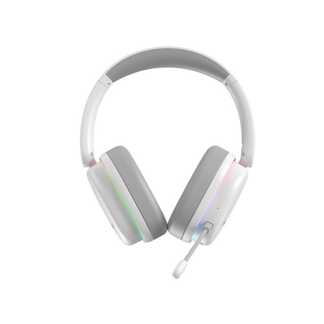 MONKA HG9070W ECHO RS ΑΣΥΡΜΑΤΟ ΑΚΟΥΣΤΙΚΟ, ΒΤ, RGB, ΛΕΥΚΟ