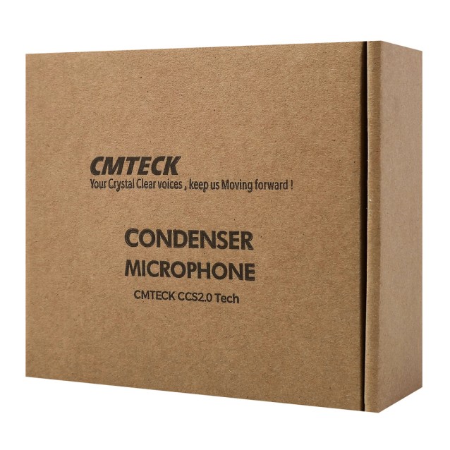 CMTECK επιτραπέζιο μικρόφωνο G006Plus με εύκαμπτο βραχίονα, omnidirectional, USB, μαύρο