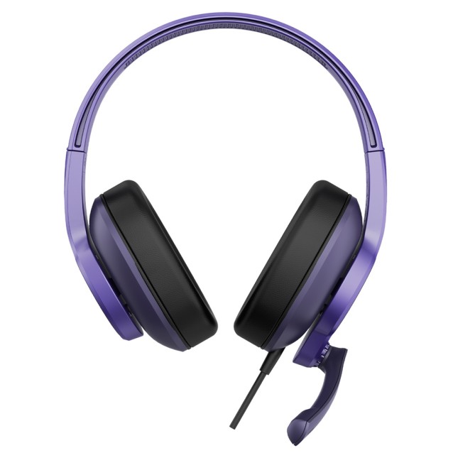 SADES gaming headset UPOWER, 3.5mm σύνδεση, 40mm, μωβ